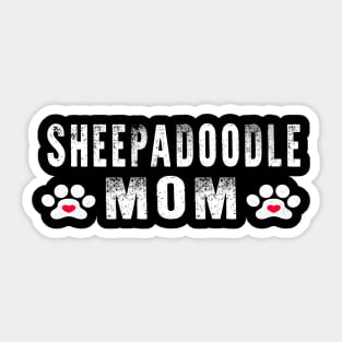 Sheepadoodle Mom Sticker